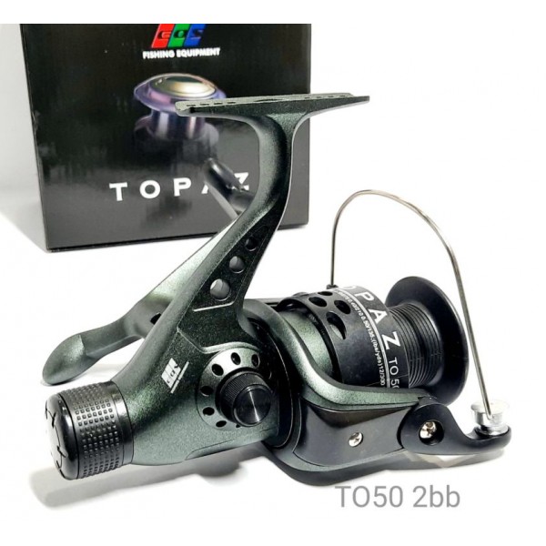Рыбацкая катушка EOS TOPAZ 50, подшипников 2
